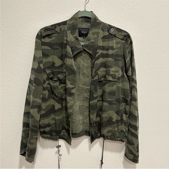 Rails Green Camouflage Jacket - Picture 3 of 10